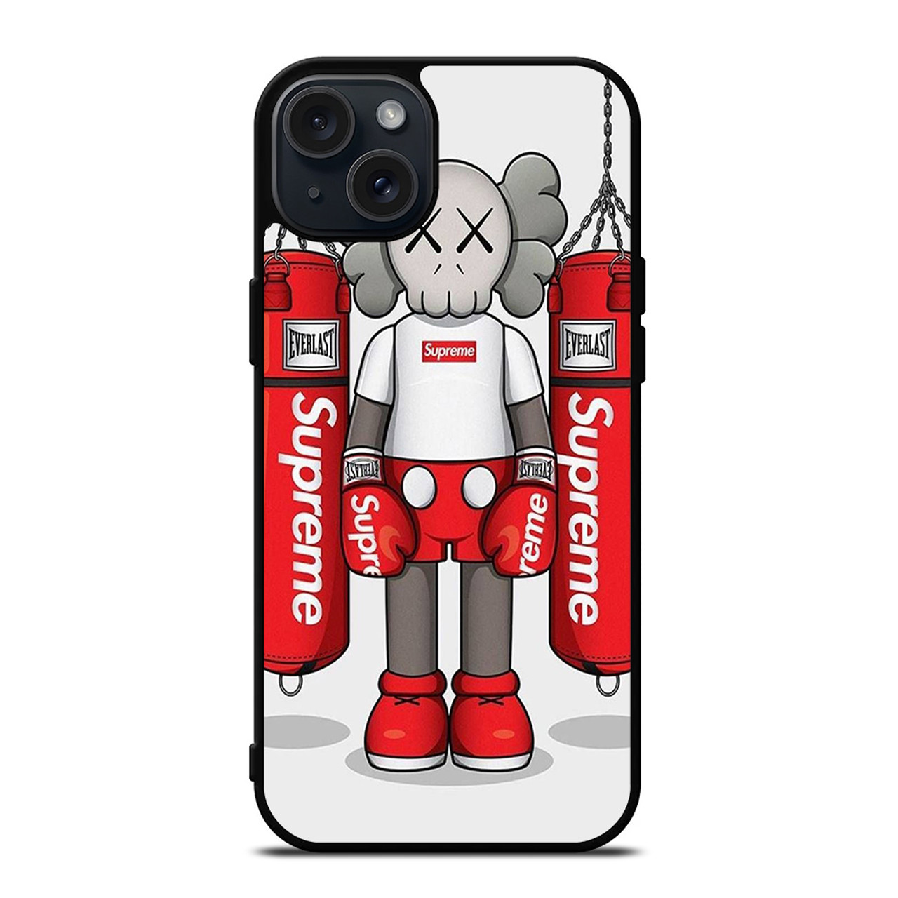 KAWS SUPREME iPhone 15 Plus Case